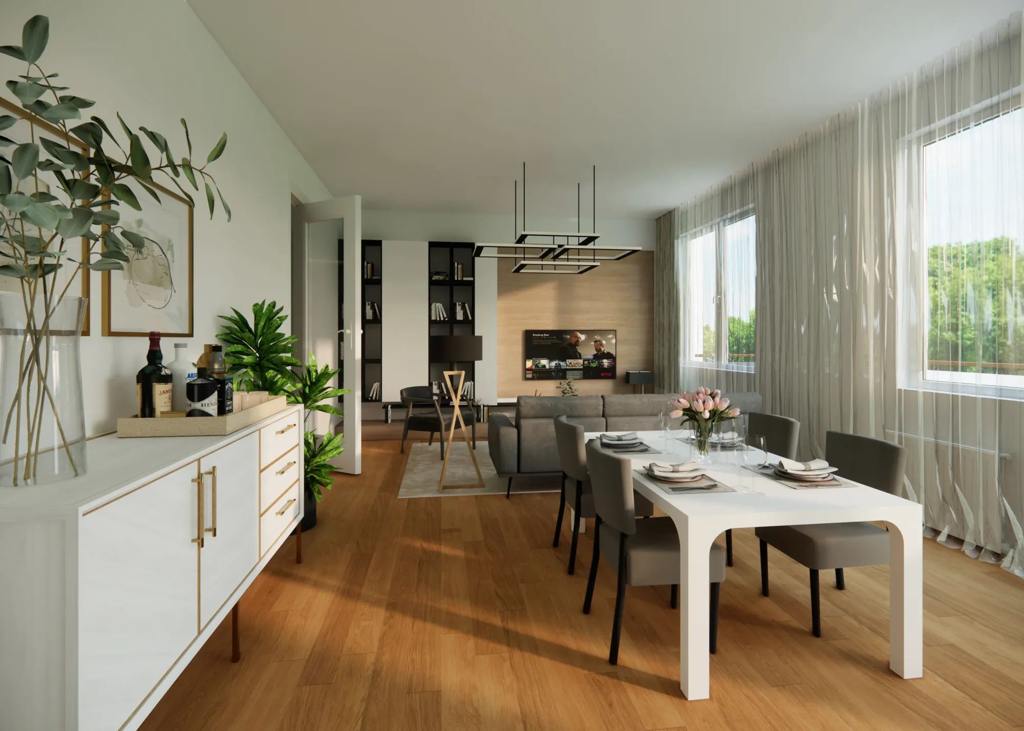 3D interior visualization